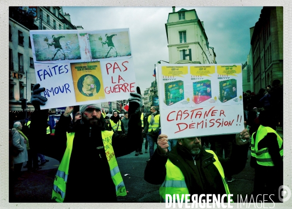 Gilets jaunes Acte XII / Marche blanche pour les blessés