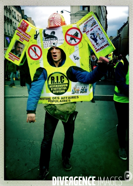 Gilets jaunes Acte XII / Marche blanche pour les blessés