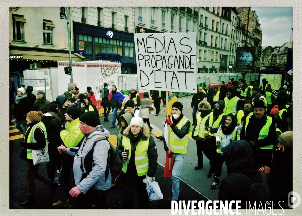 Gilets jaunes Acte XII / Marche blanche pour les blessés