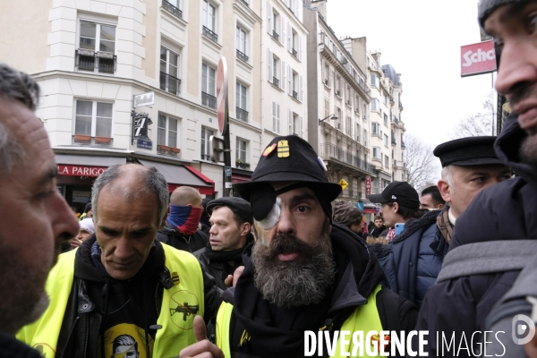 Jerome Rodrigues, Gilets Jaunes, Yellow Vest, acte XII Paris.