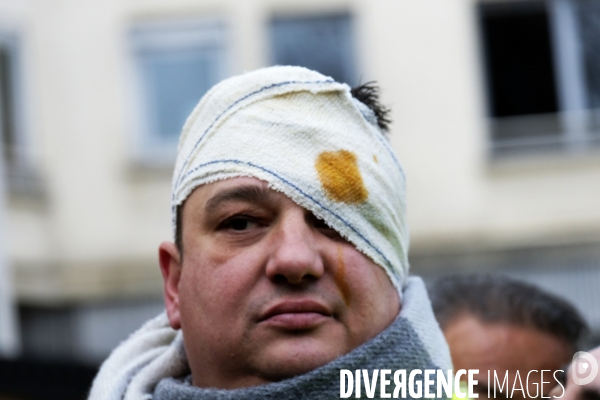 Jerome Rodrigues, Gilets Jaunes, Yellow Vest, acte XII Paris.