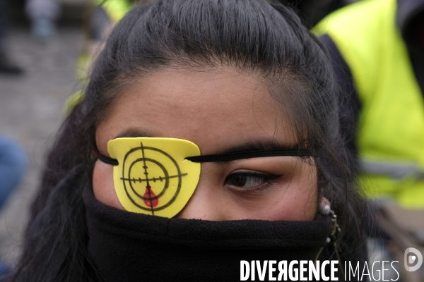 Jerome Rodrigues, Gilets Jaunes, Yellow Vest, acte XII Paris.