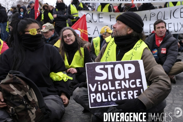 Jerome Rodrigues, Gilets Jaunes, Yellow Vest, acte XII Paris.