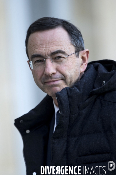 Les chefs des groupes politiques de l Assemblée Nationale reçus à l Elysée.