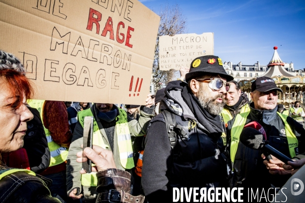 Manifestation Interprofessionnelle + Gilets Jaunes - Paris - 05.02.2019