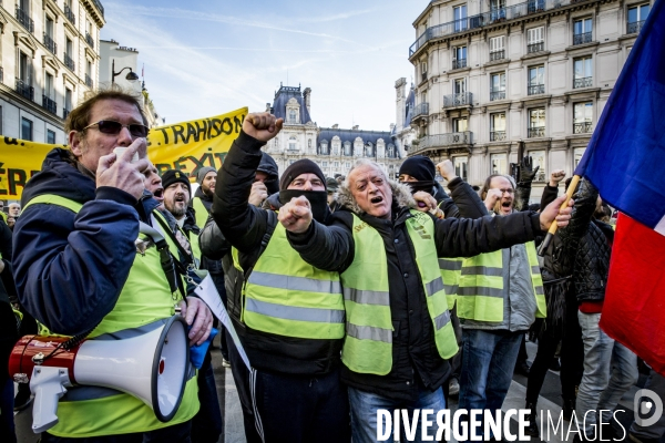 Manifestation Interprofessionnelle + Gilets Jaunes - Paris - 05.02.2019