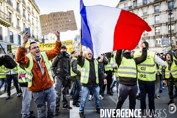 Manifestation Interprofessionnelle + Gilets Jaunes - Paris - 05.02.2019