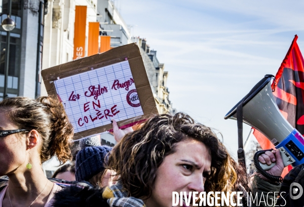 Manifestation Interprofessionnelle + Gilets Jaunes - Paris - 05.02.2019