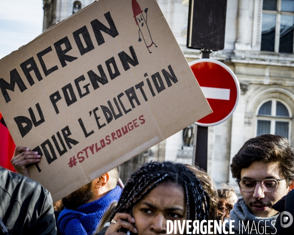 Manifestation Interprofessionnelle + Gilets Jaunes - Paris - 05.02.2019
