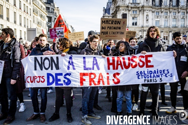 Manifestation Interprofessionnelle + Gilets Jaunes - Paris - 05.02.2019