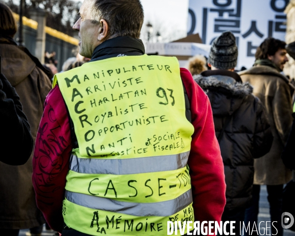 Manifestation Interprofessionnelle + Gilets Jaunes - Paris - 05.02.2019