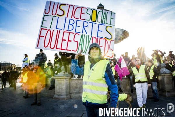 Manifestation Interprofessionnelle + Gilets Jaunes - Paris - 05.02.2019