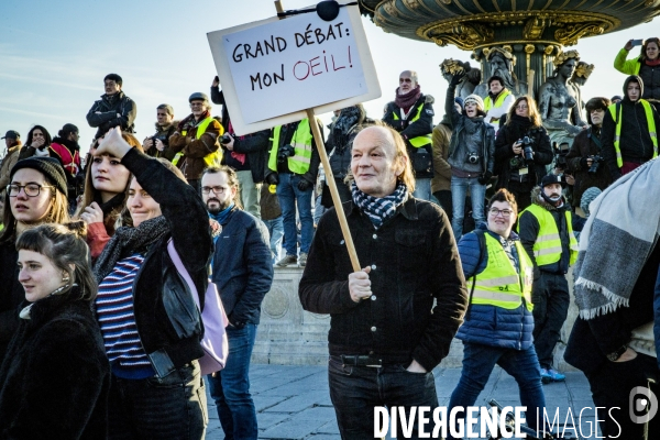 Manifestation Interprofessionnelle + Gilets Jaunes - Paris - 05.02.2019