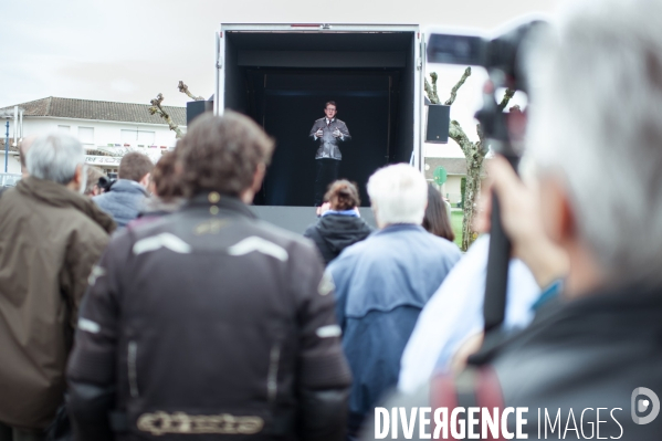 France Insoumise en Gironde : Quatre « Holovans » parcourent la France pour la campagne des Européennes