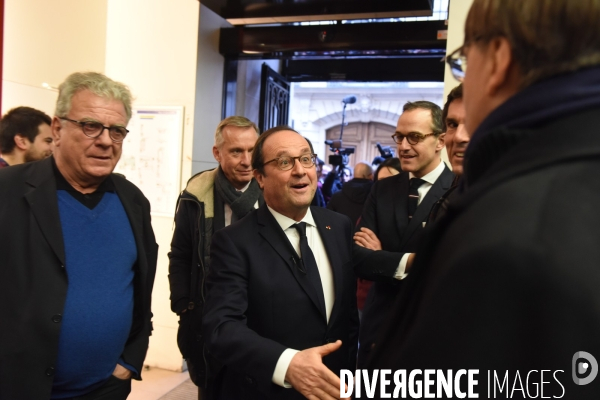 François Hollande à Science-Po