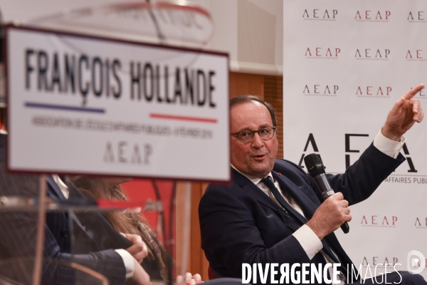 François Hollande à Science-Po