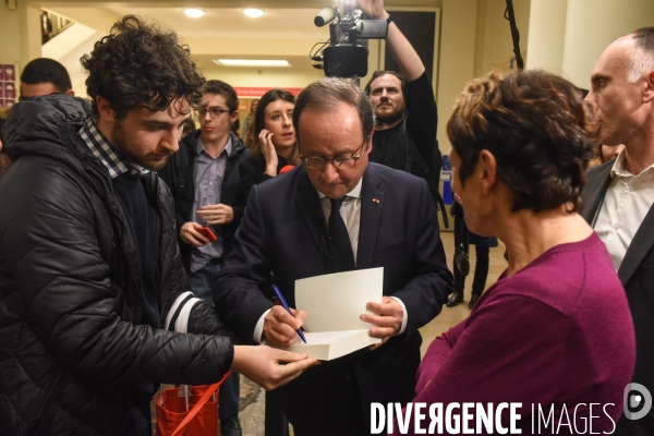 François Hollande à Science-Po