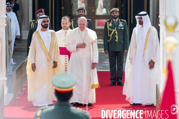 Visite historique du Pape François à Abu Dhabi