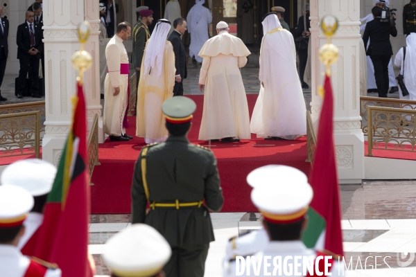 Visite historique du Pape François à Abu Dhabi