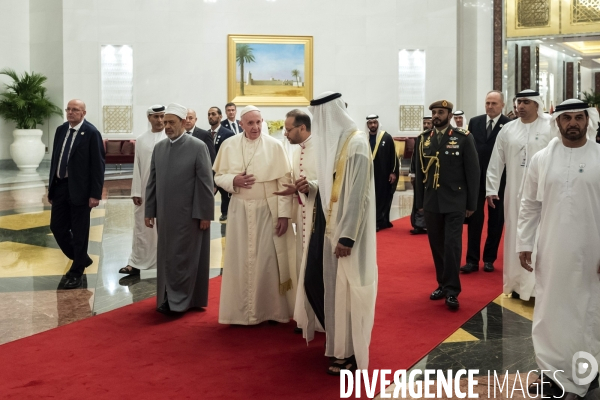 Visite historique du Pape François à Abu Dhabi