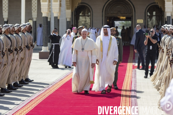 Visite historique du Pape François à Abu Dhabi