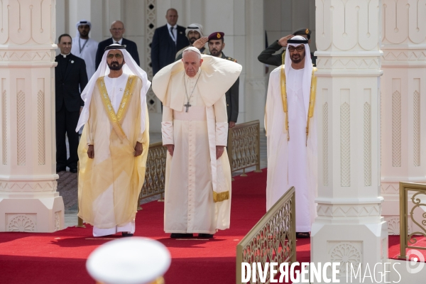 Visite historique du Pape François à Abu Dhabi