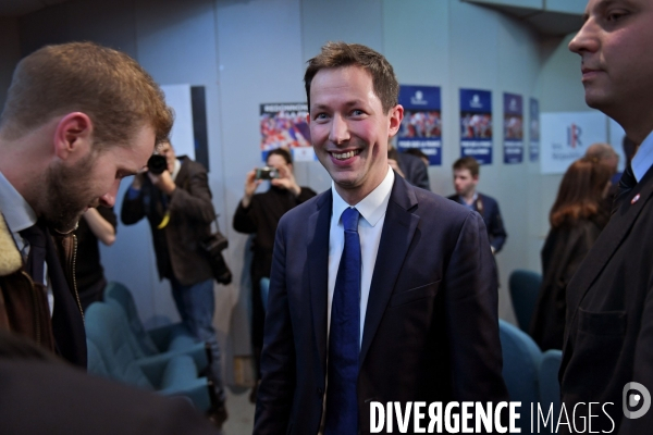Meeting de François Xavier BELLAMY à Versailles