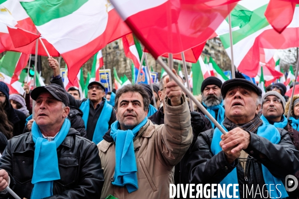 Manifestation en soutien au peuple iranien