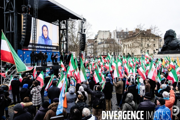 Manifestation en soutien au peuple iranien