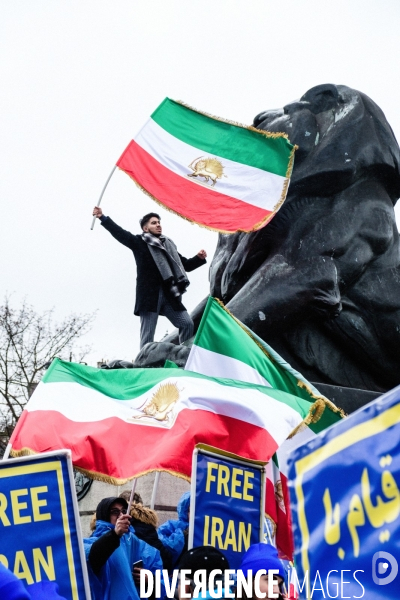 Manifestation en soutien au peuple iranien