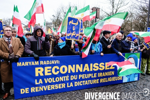 Manifestation en soutien au peuple iranien