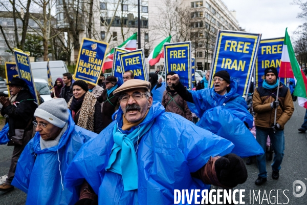Manifestation en soutien au peuple iranien