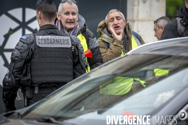 Emmanuel Macron : Grand Débat à Souillac , Lot