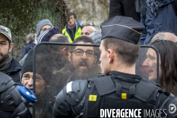 Emmanuel Macron : Grand Débat à Souillac , Lot