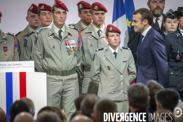 Emmanuel Macron : Voeux aux armées à Toulouse