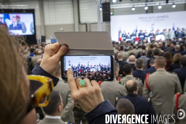 Emmanuel Macron : Voeux aux armées à Toulouse