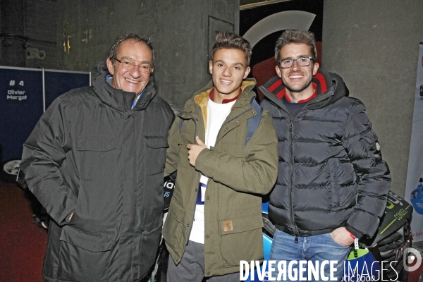 Jean-Pierre Pernaut avec ses fils, Tom et Olivier.