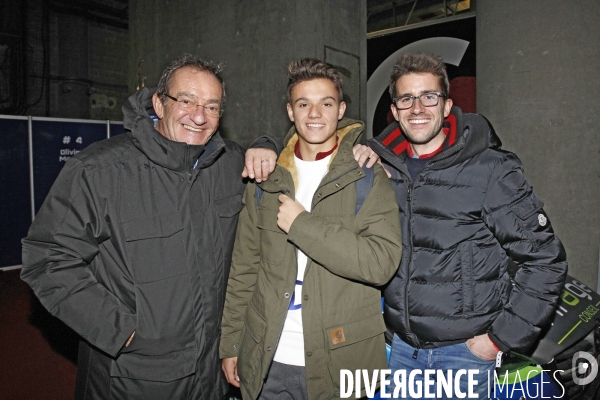 Jean-Pierre Pernaut avec ses fils, Tom et Olivier.