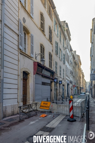 Déconstruction Rue de la Palud à Marseille