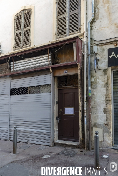 Déconstruction Rue de la Palud à Marseille