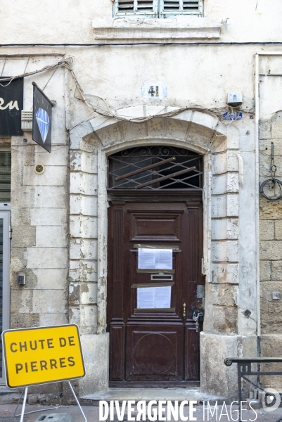 Déconstruction Rue de la Palud à Marseille