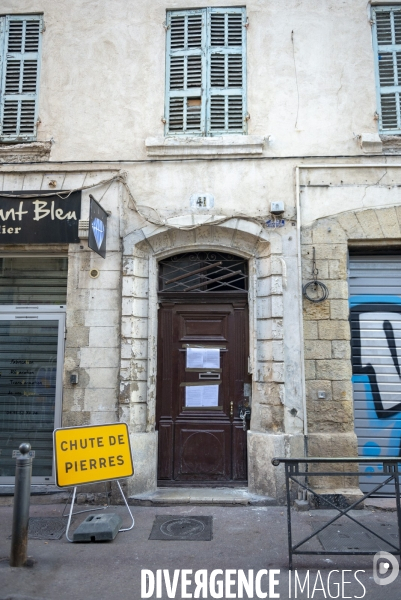 Déconstruction Rue de la Palud à Marseille