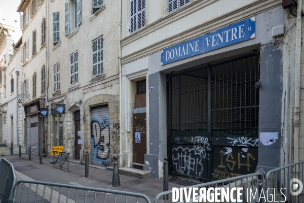 Déconstruction Rue de la Palud à Marseille