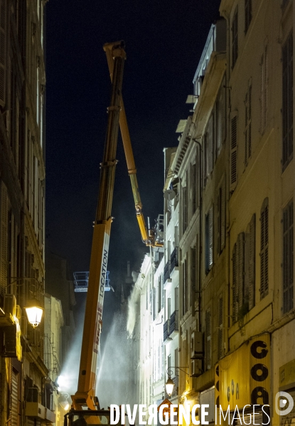 Déconstruction Rue de la Palud à Marseille