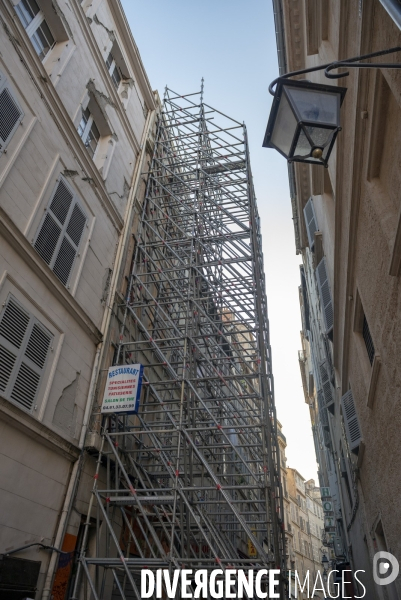 Déconstruction Rue de la Palud à Marseille