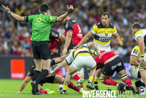 Arbitre demi finale Top 14 Toulon - La Rochelle