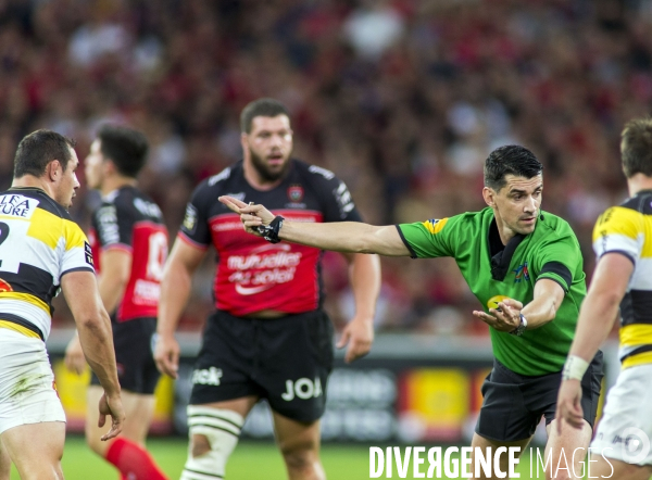 Arbitre demi finale Top 14 Toulon - La Rochelle