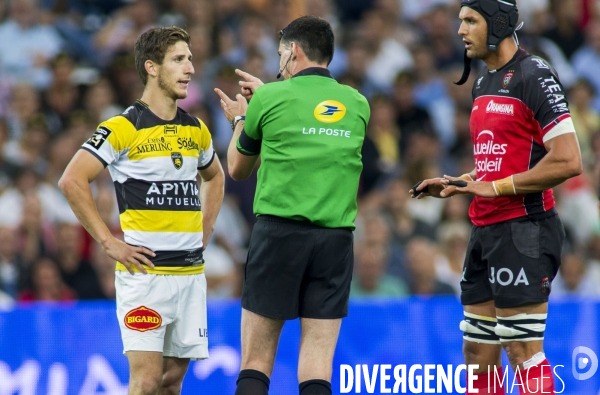 Arbitre demi finale Top 14 Toulon - La Rochelle