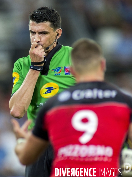 Arbitre demi finale Top 14 Toulon - La Rochelle