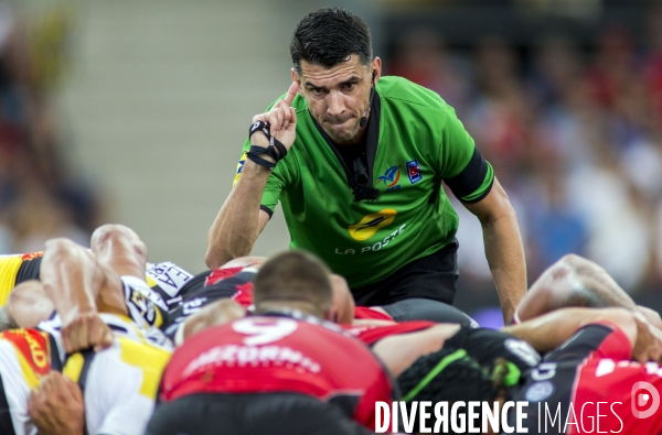 Arbitre demi finale Top 14 Toulon - La Rochelle